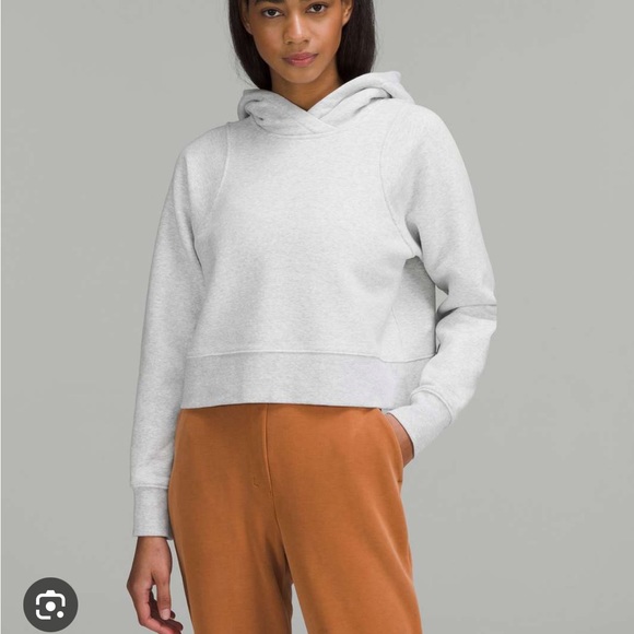 NWOT Lululemon Loungeful cropped sweatshirt - Picture 1 of 5